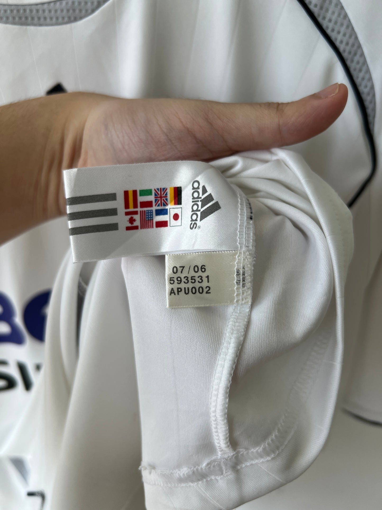 (L) Real Madrid 2006-07 Home Shirt Ronaldo #9