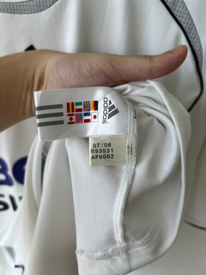 (L) Real Madrid 2006-07 Home Shirt Ronaldo #9