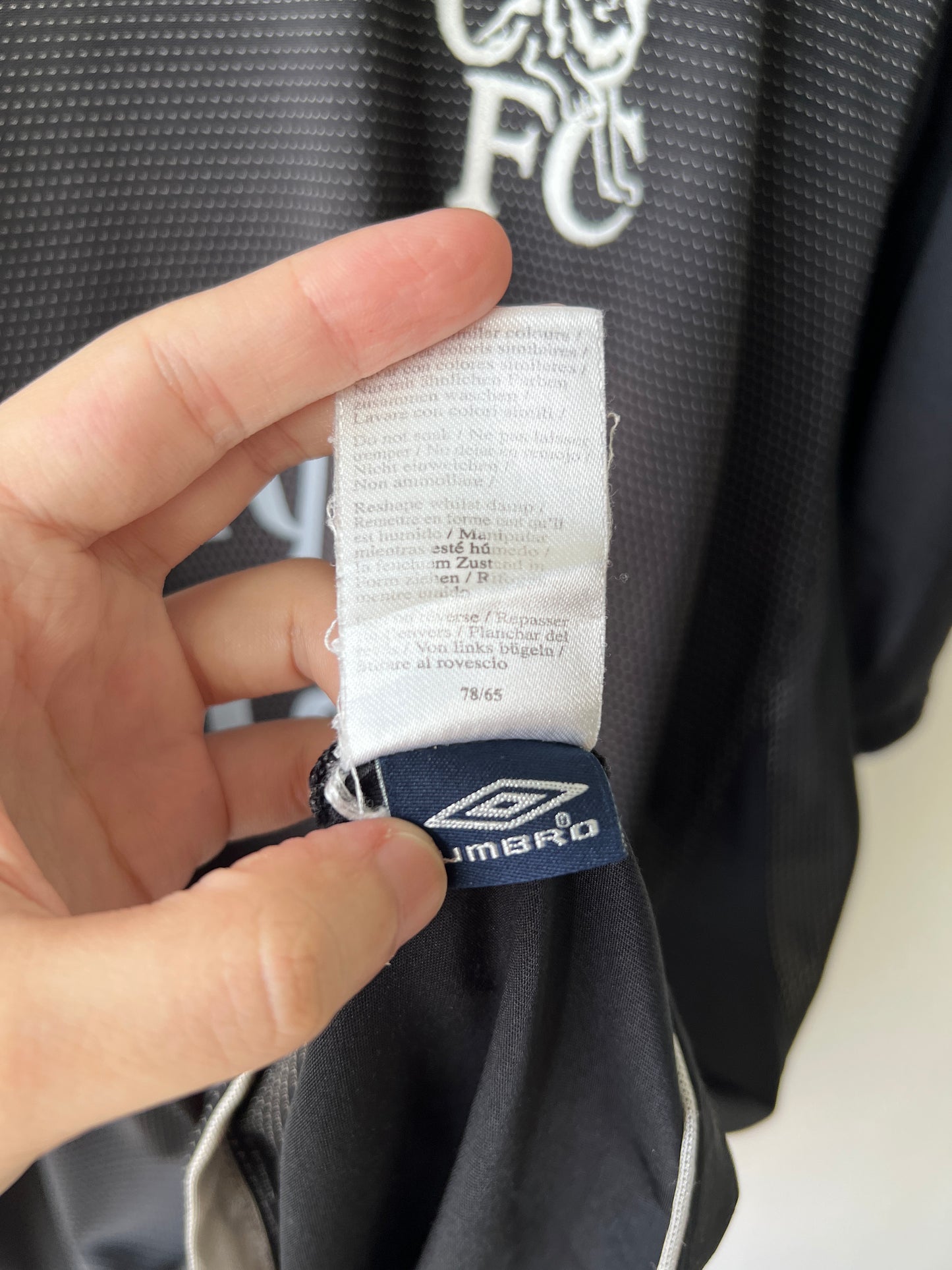 (M) Chelsea 2004-05 Away Shirt Drogba #15