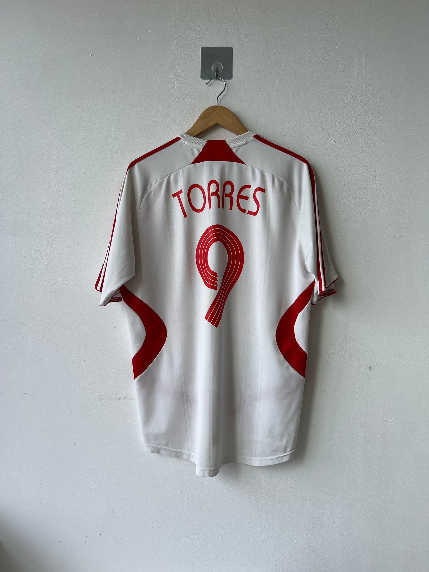 (L) Liverpool 2007-08 Away Shirt Torres #9