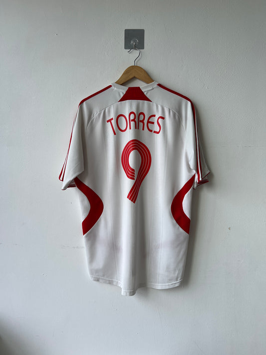 (L) Liverpool 2007-08 Away Shirt Torres #9