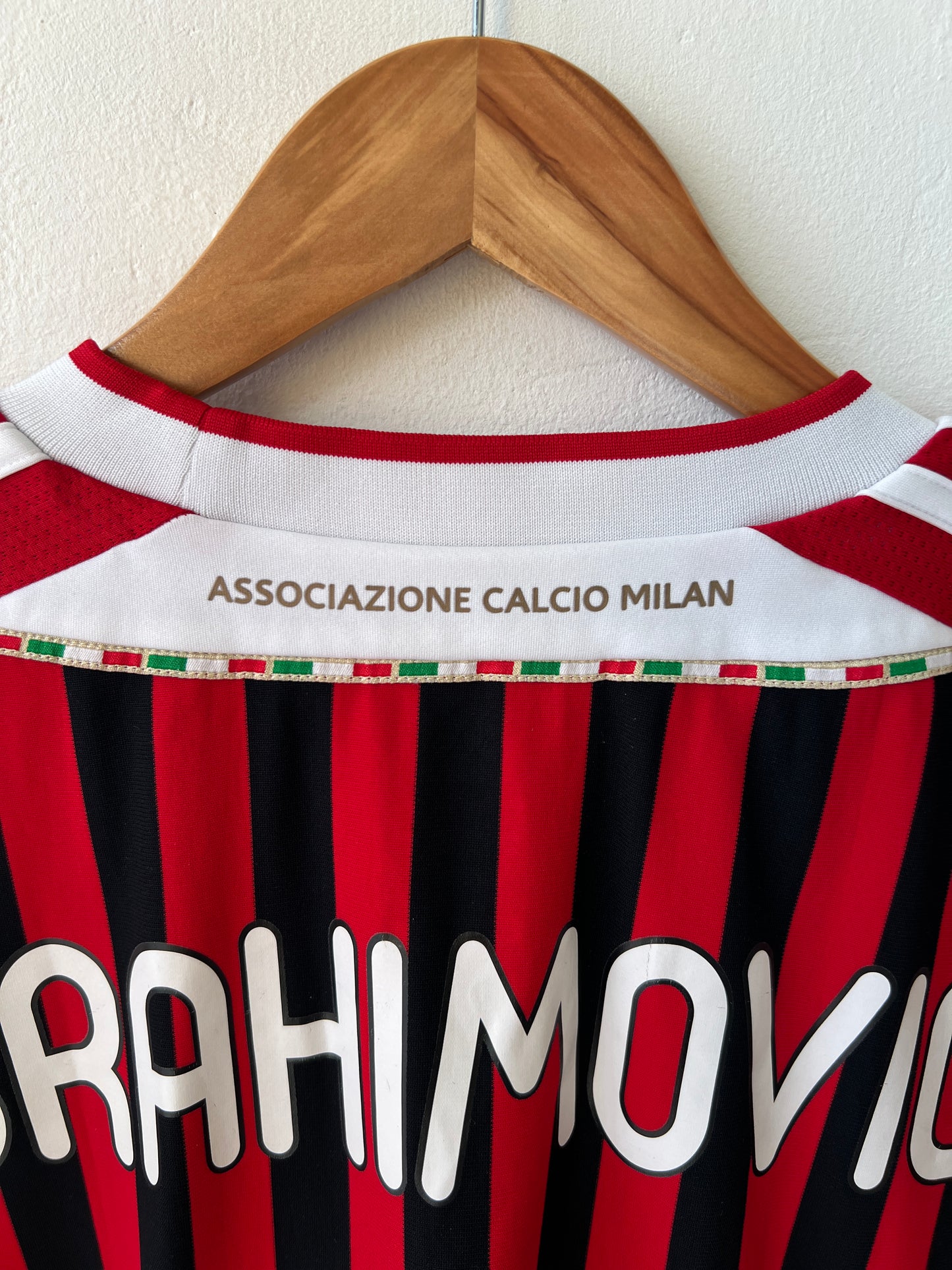 (M) AC Milan 2011-12 Home Long Sleeve Shirt Ibrahimovic #11