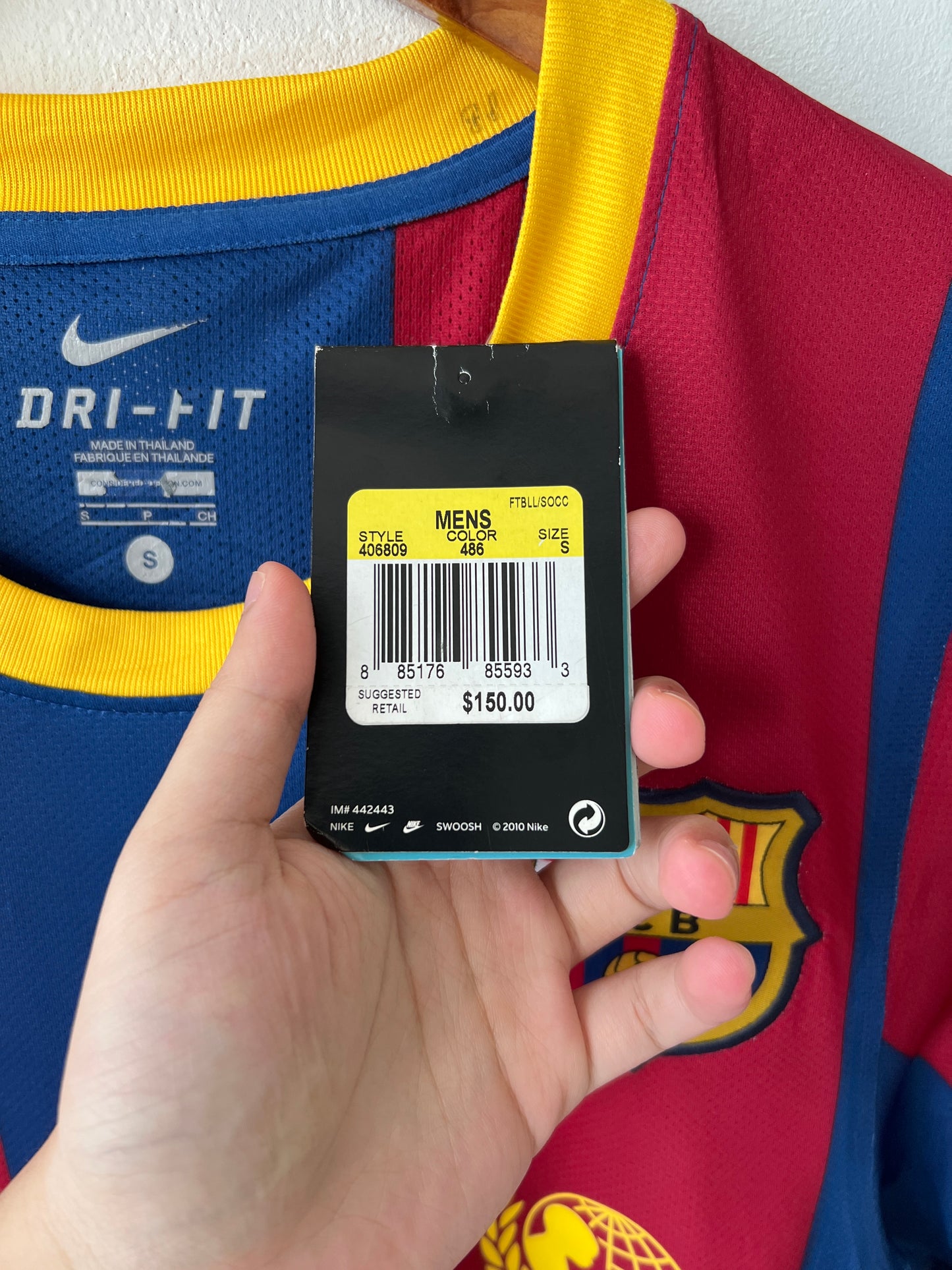 (S) Barcelona 2010-11 Home Player Issue Shirt Messi #10 (NEW)