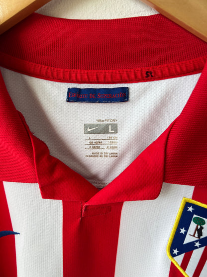 (L) Atletico Madrid 2009-10 Home Shirt Forlan #7