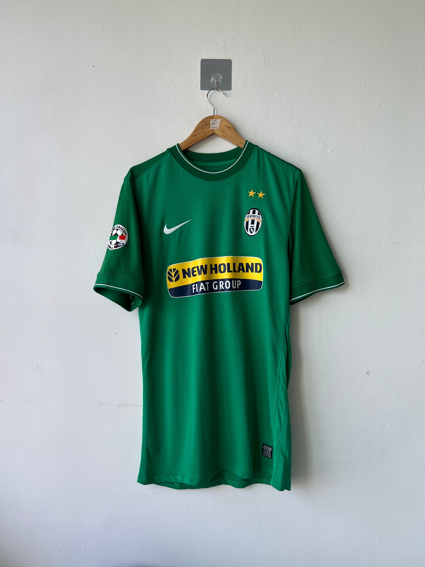 (L fits M) Juventus 2009-10 GK Player Version Shirt Buffon #1