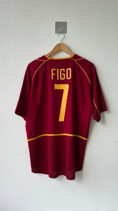 Portugal 2002-04 Home Shirt Figo #7 (L)
