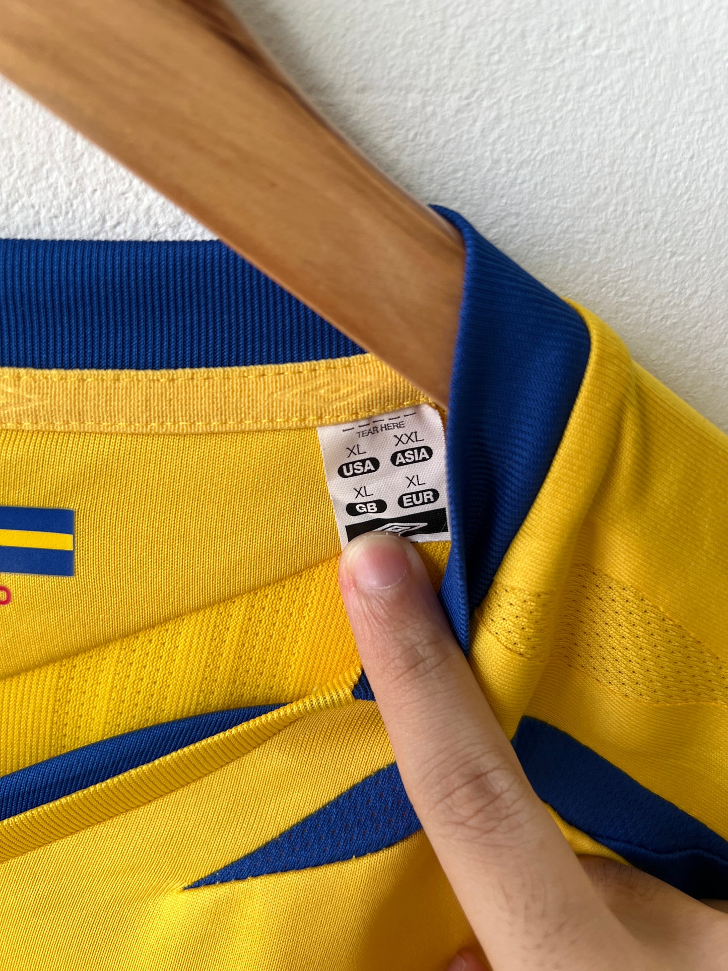 (XL) Sweden 2008-09 Long Sleeve Home Shirt Ibrahimovic #10 (NEW)