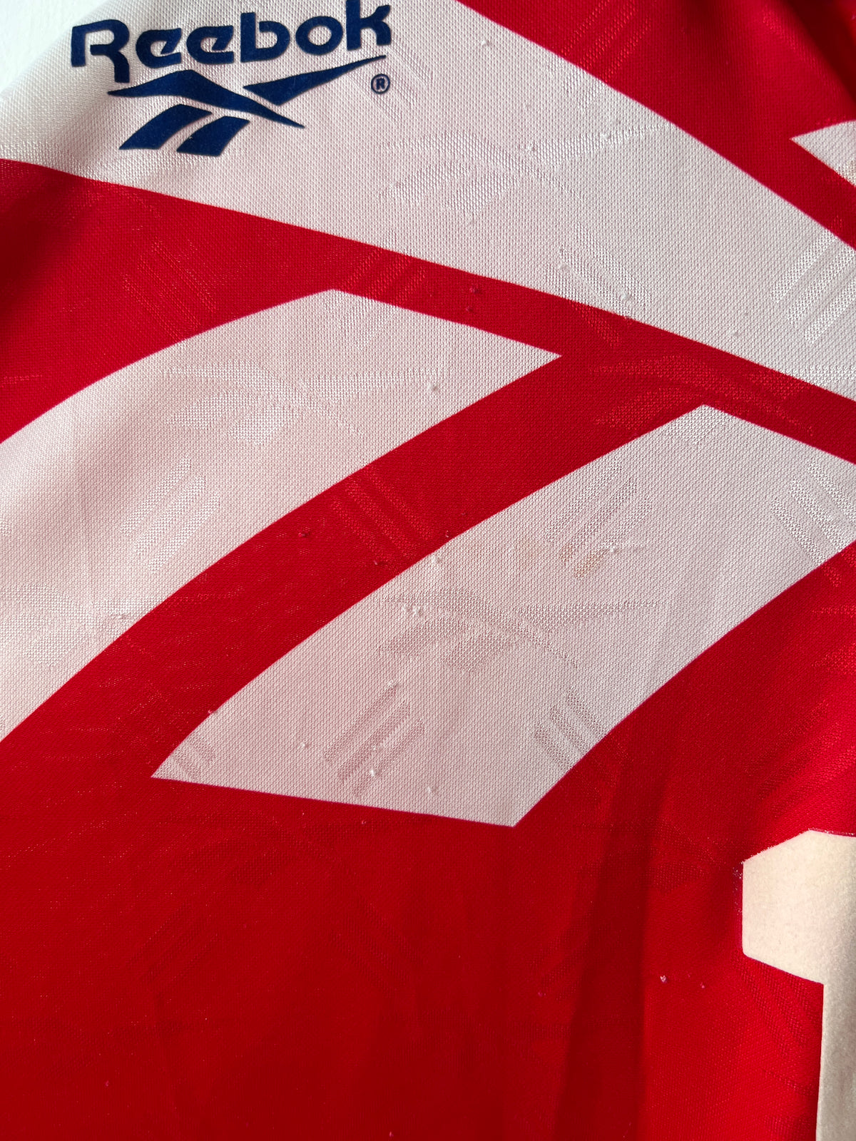 (L) Chile 1997-99 Home Long Sleeve Shirt Salas #11