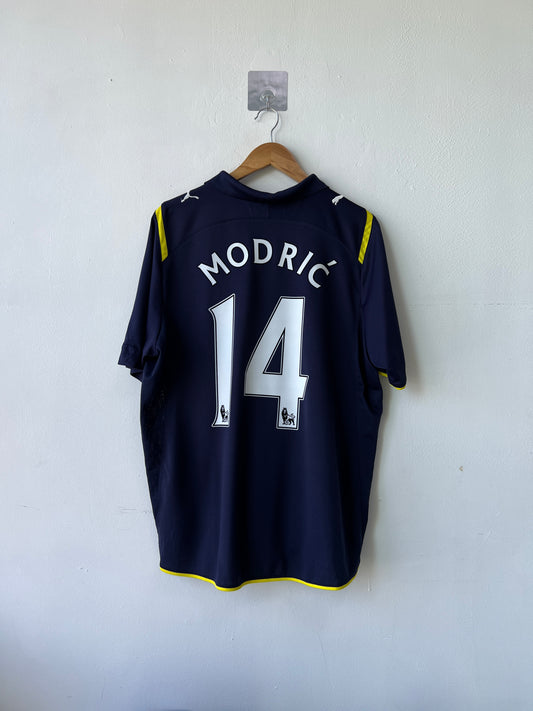 (L) Tottenham Spurs 2009-10 Away Shirt Modric #14