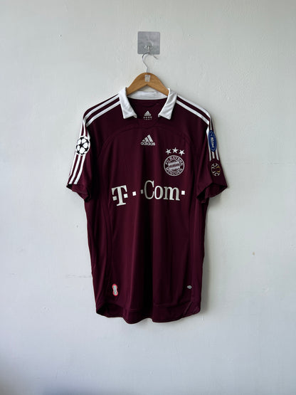 (M fits L) Bayern Munich 2006-07 CL Shirt Lahm #21
