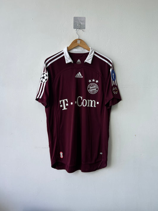 (M fits L) Bayern Munich 2006-07 CL Shirt Lahm #21
