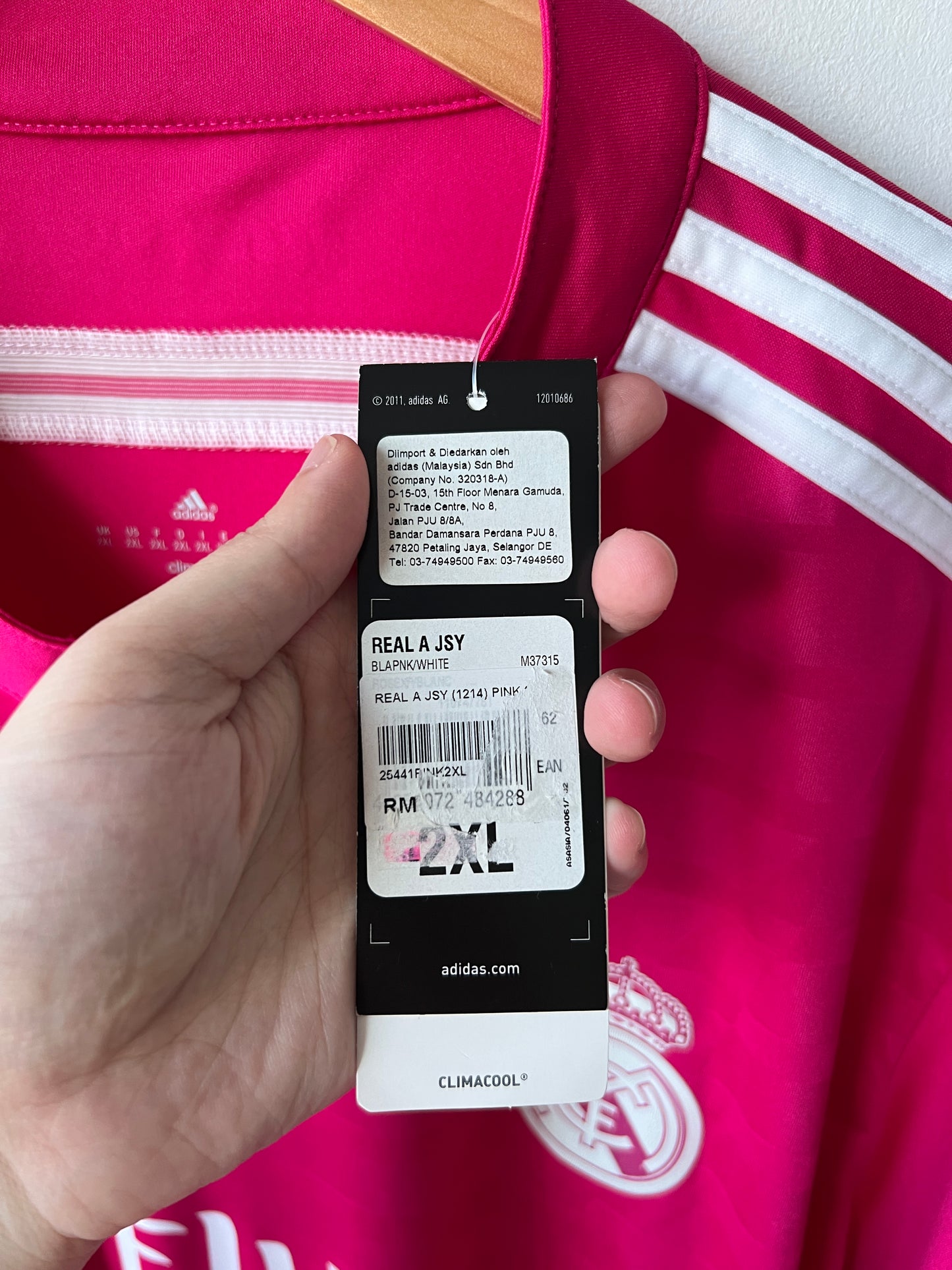 (XXL) Real Madrid 2014-15 Away Shirt Ronaldo #7 (NEW)