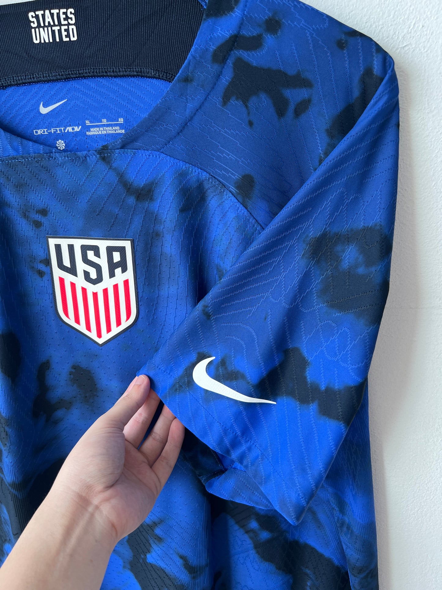(XL) USA 2022-23 Away Player Version Shirt (USMNT)