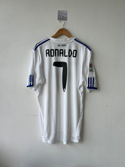 (XL) Real Madrid 2010-11 Home Shirt Ronaldo #7
