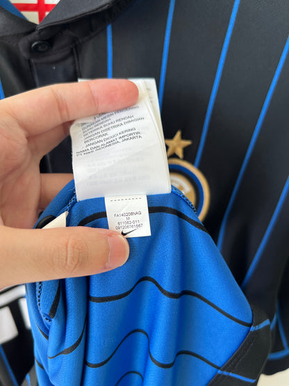 (M) Inter Milan 2014-15 Home Shirt Vidic #15