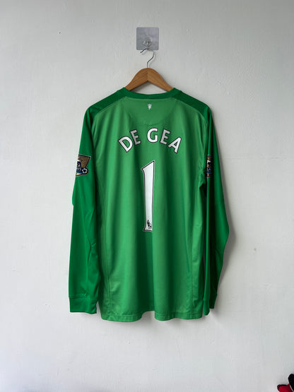 (L) Manchester United 2013-14 Goalkeeper Shirt De Gea #1