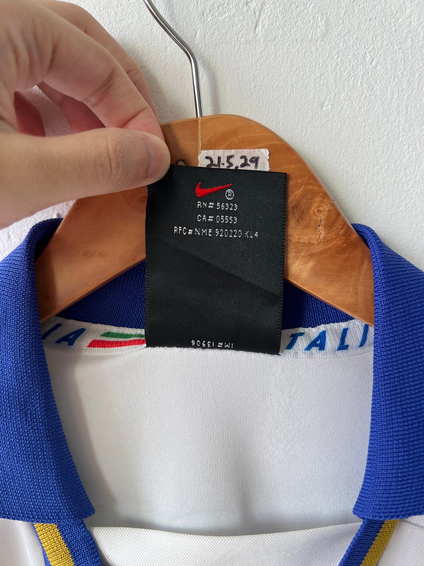 (L) Italy 1996-97 Away Shirt Del Piero #14