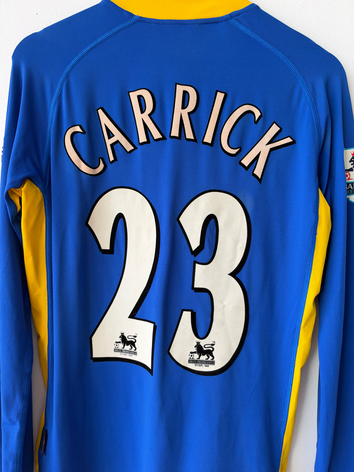 (M) Tottenham Hotspur 2005-06 Away Long Sleeve Shirt Carrick #16