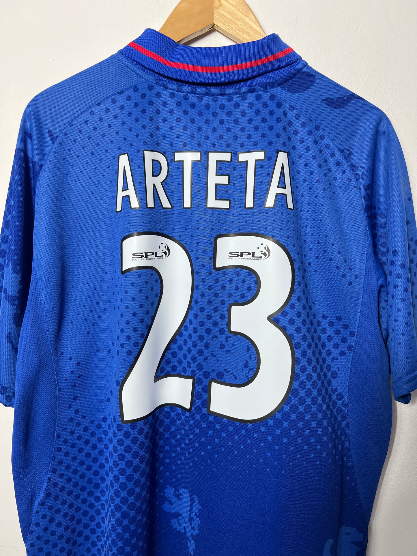 (L) Rangers 2002-03 Home Shirt Arteta #23