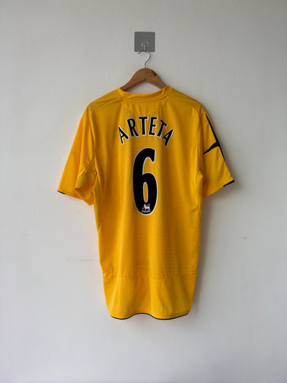(XL) Everton 2005-06 Third Shirt Arteta #6