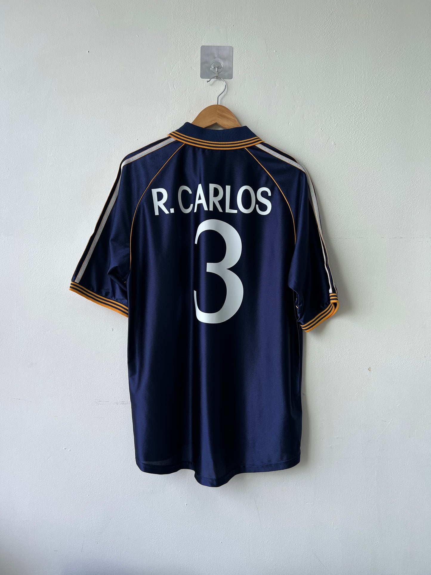 (L) Real Madrid 1998-99 Third Shirt R. Carlos #3