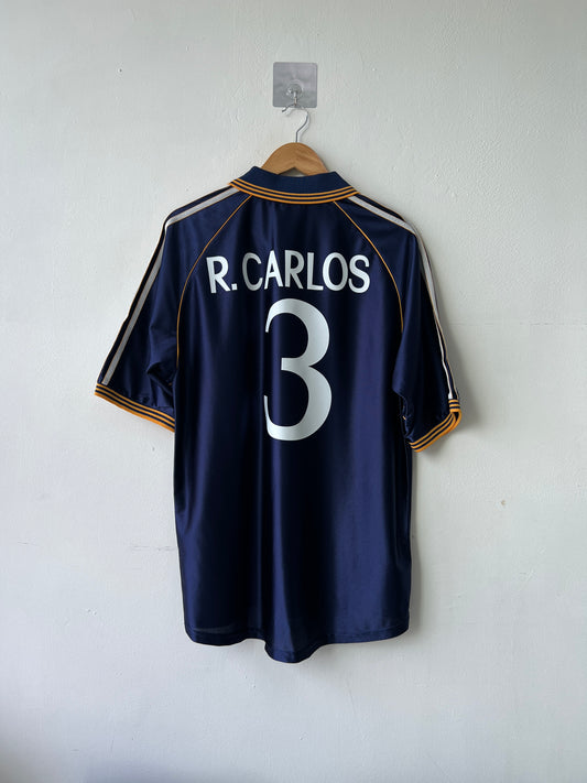 (L) Real Madrid 1998-99 Third Shirt R. Carlos #3