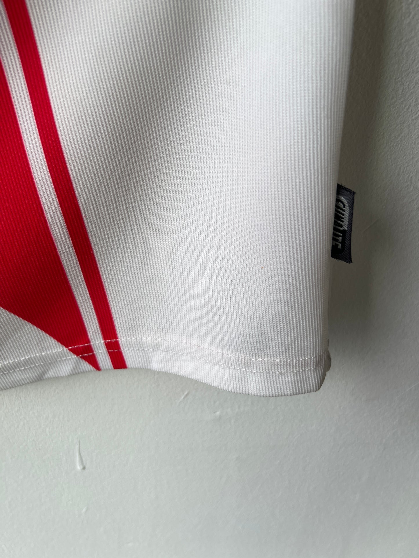 (XL) AS Monaco 1997-98 European Home Shirt Henry #12