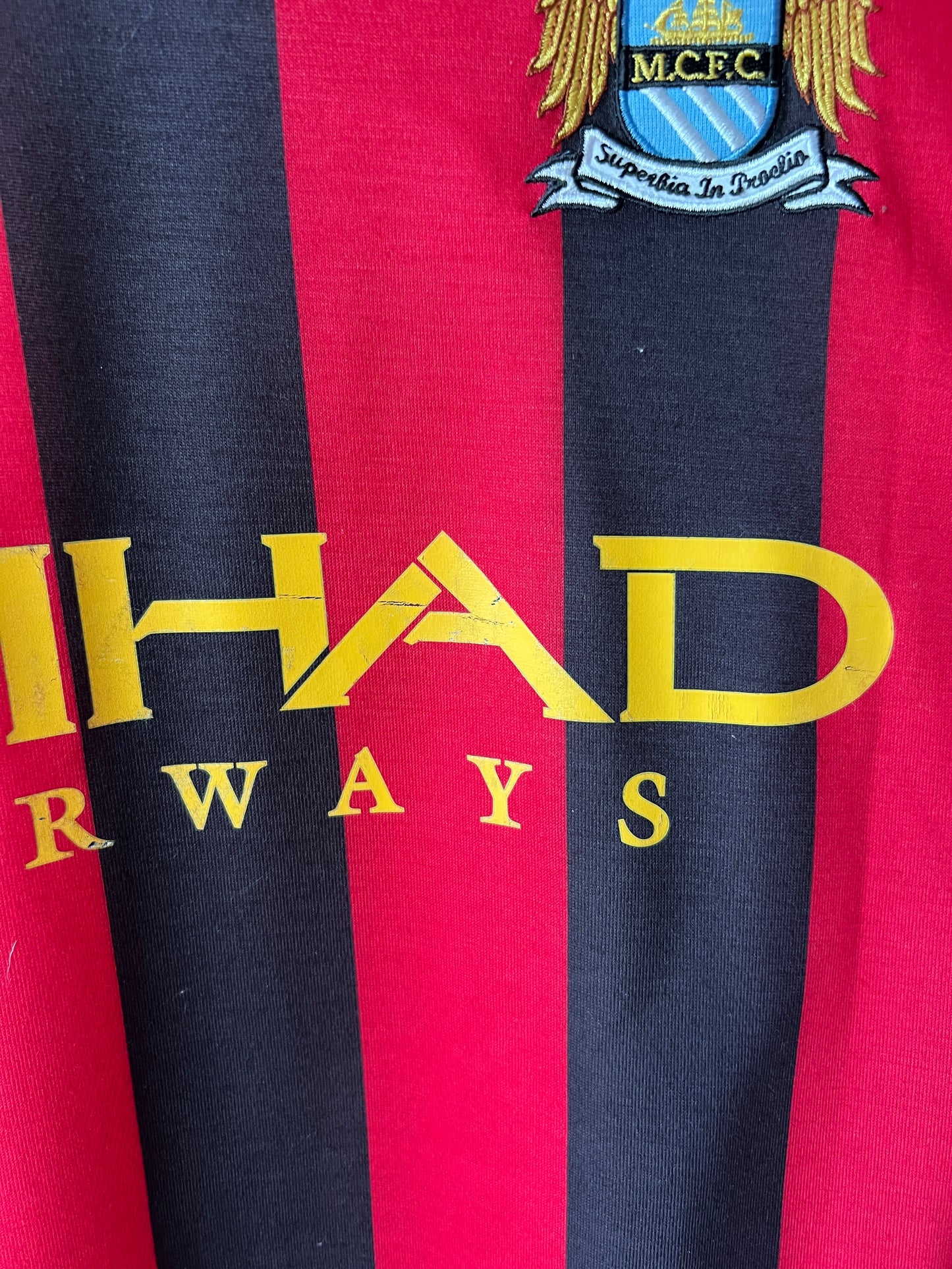 (XL) Manchester City 2011-12 Away Shirt Kun Aguero #16