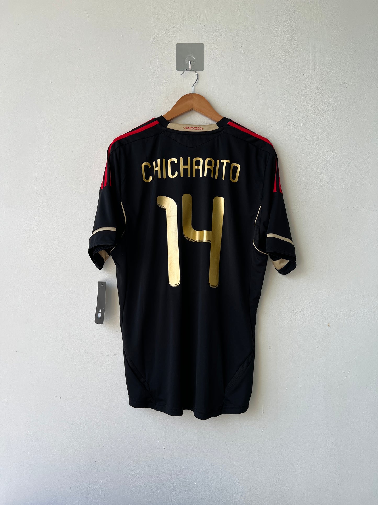 (L) Mexico 2011-13 Away Shirt Chicharito #14 (NEW)
