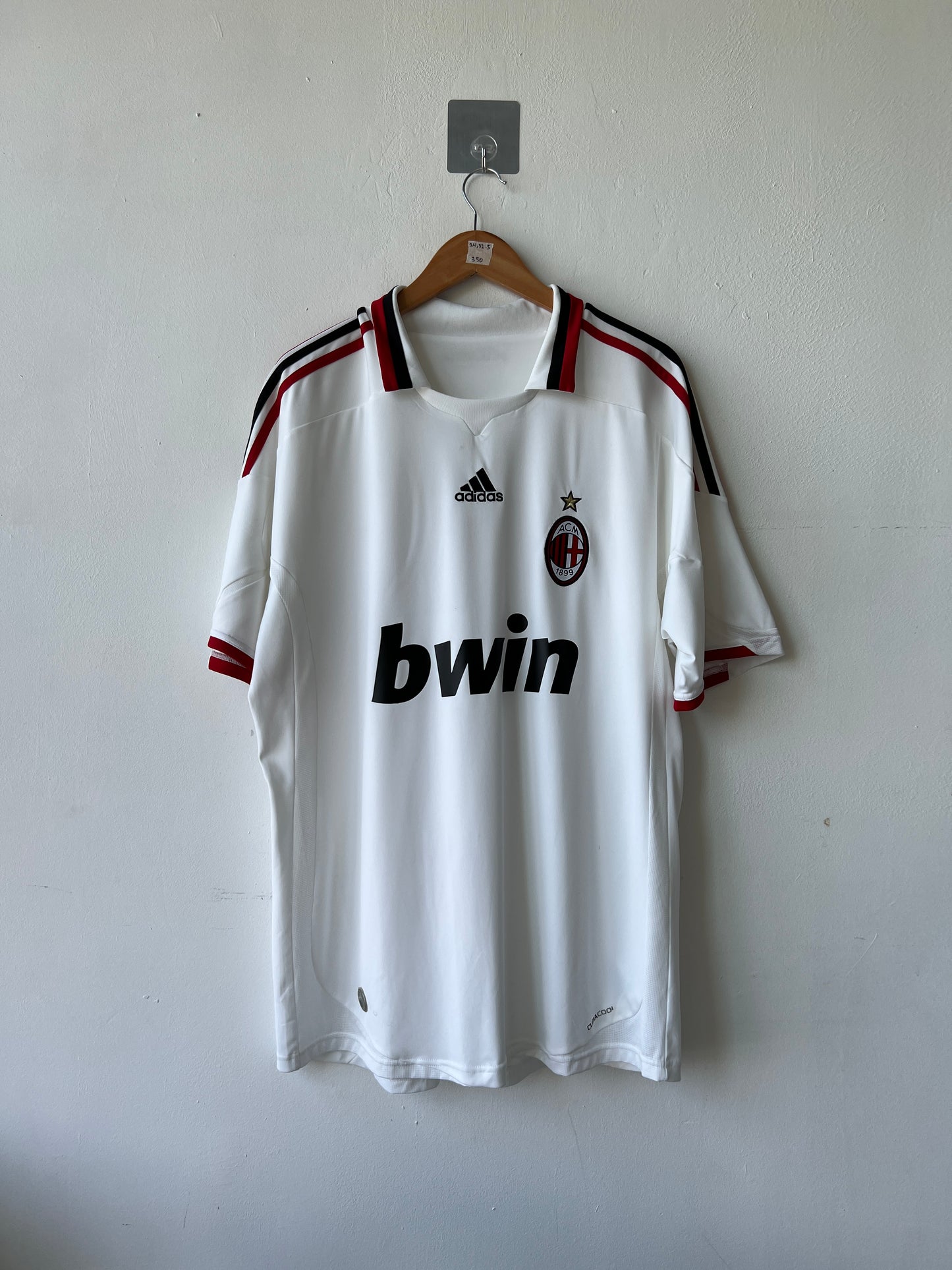 (XL) AC Milan 2009-10 Away Shirt Ronaldinho #80