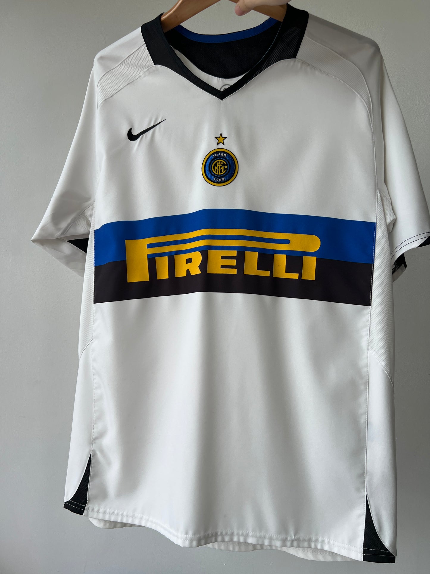 (L) Inter Milan 2005-06 Away Shirt J. Zanetti #4