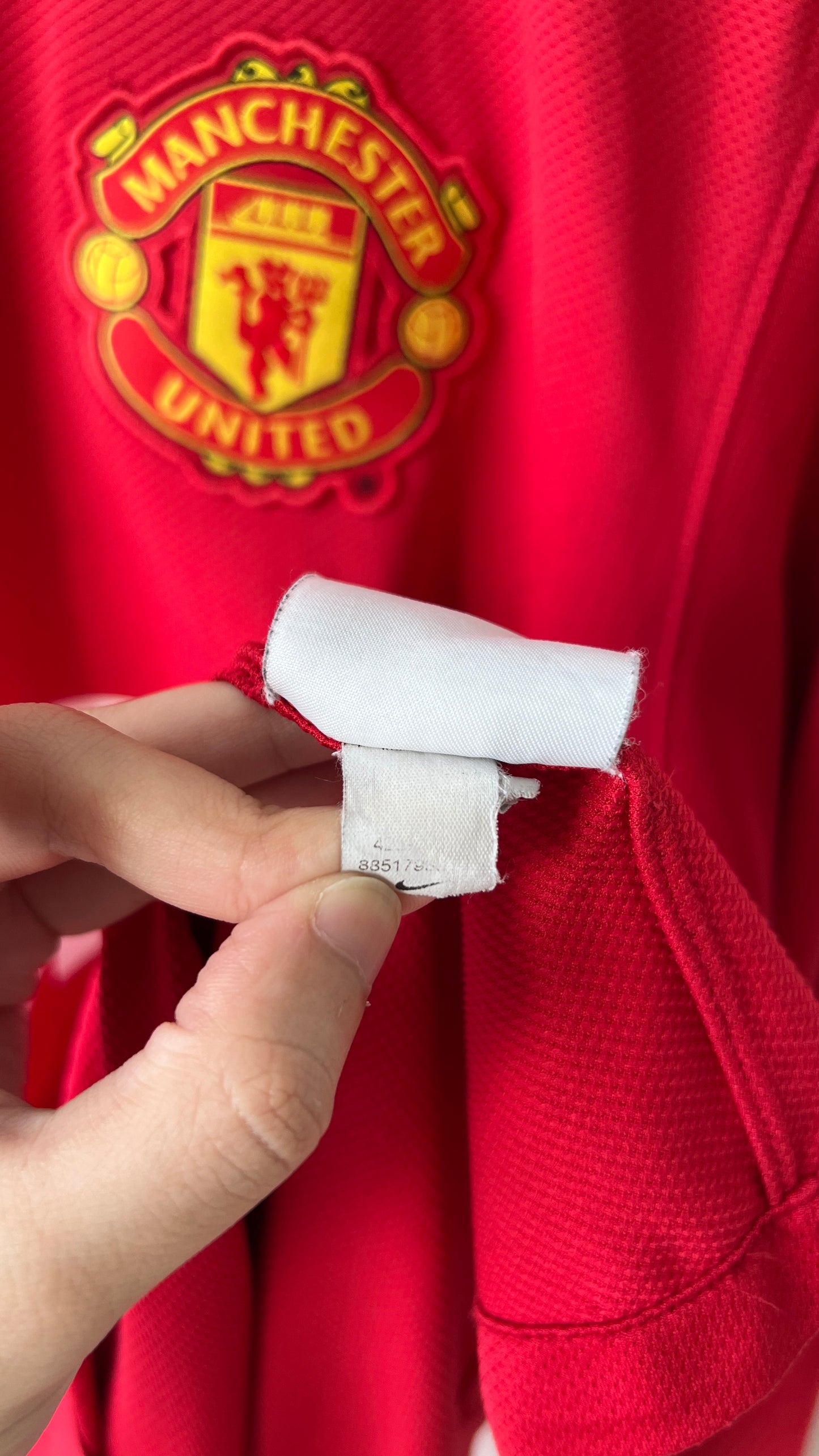 Manchester United 2011-12 Home L/S Shirt Rooney #10 (L)
