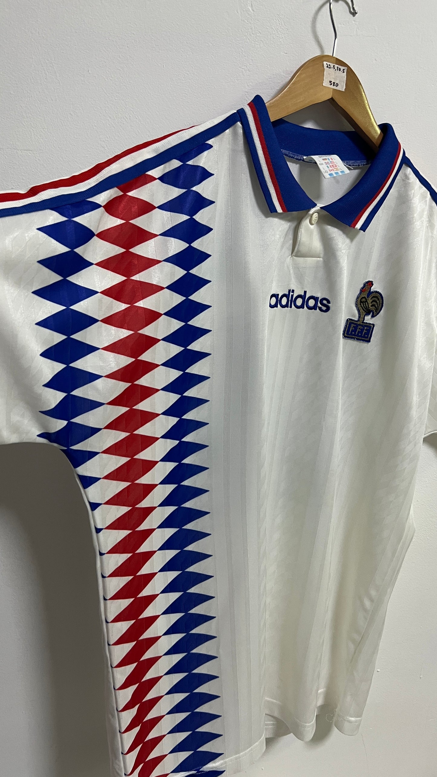 France 1994-96 Away Shirt Zidane #14 (L)