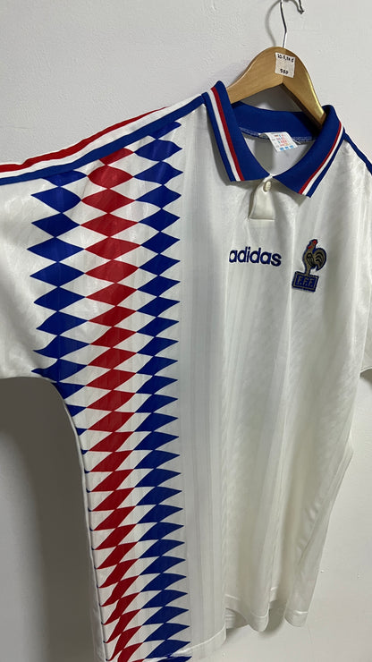 France 1994-96 Away Shirt Zidane #14 (L)