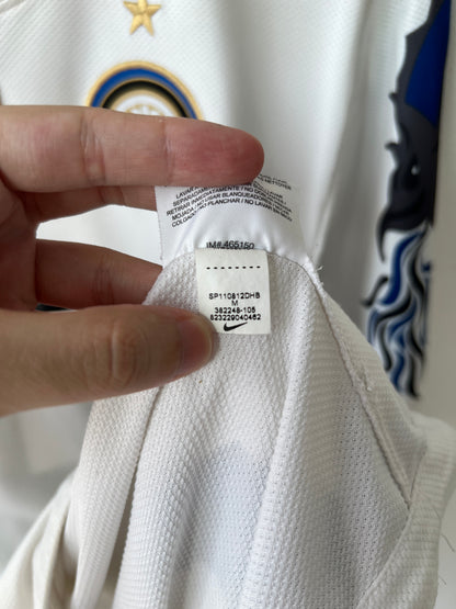 (M) Inter Milan 2010-11 Away Shirt J. Zanetti #4