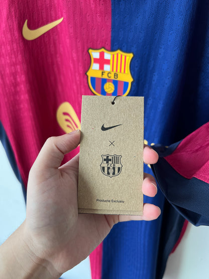 (L) Barcelona 2024-25 Home Player Version Shirt (NEW)