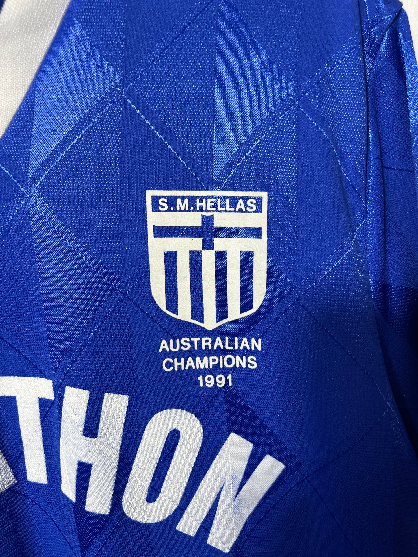 (M) South Melbourne 1991-92 Home Shirt