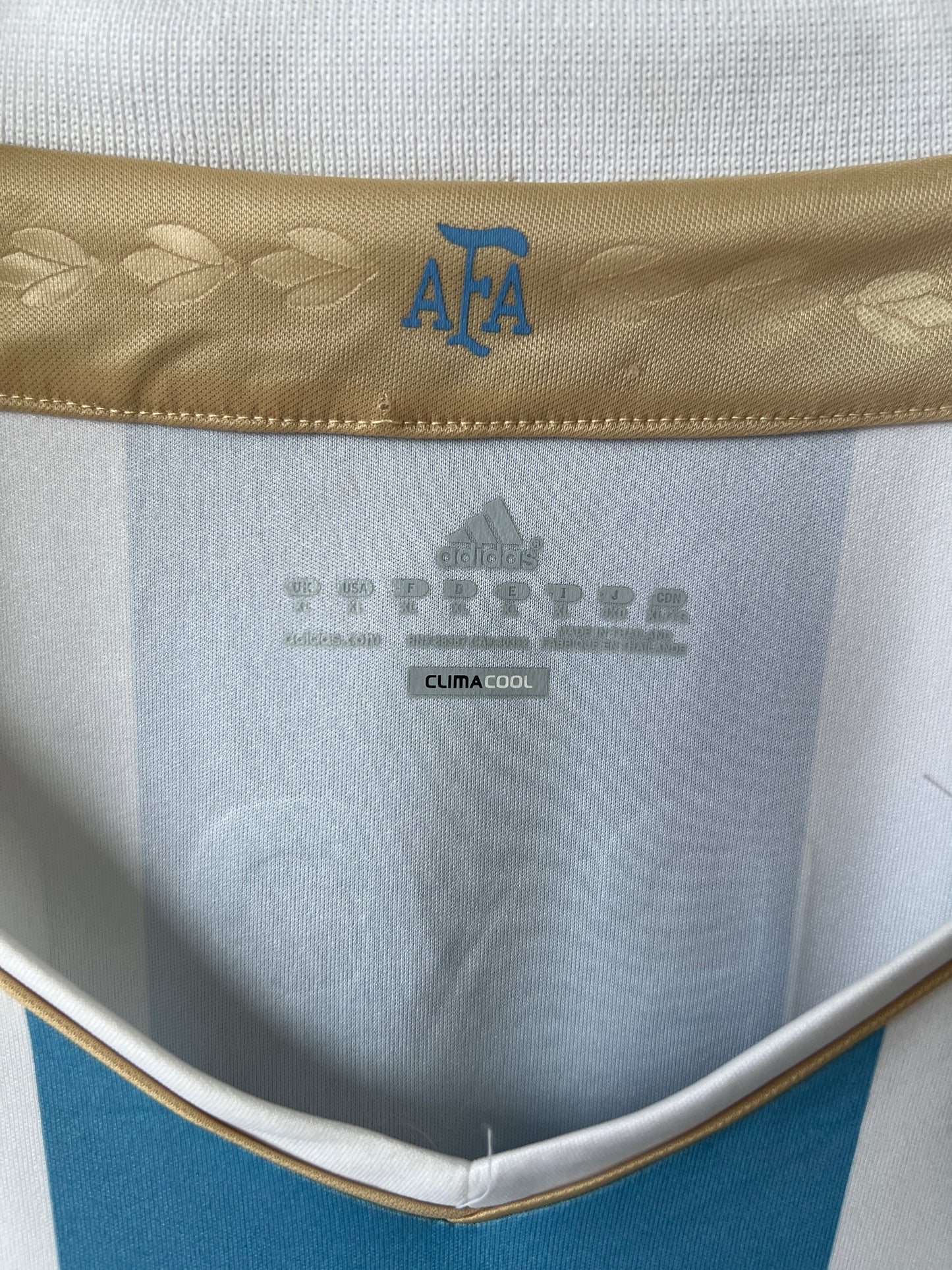 (XL) Argentina 2011-13 Home Shirt Messi #10 (NEW)