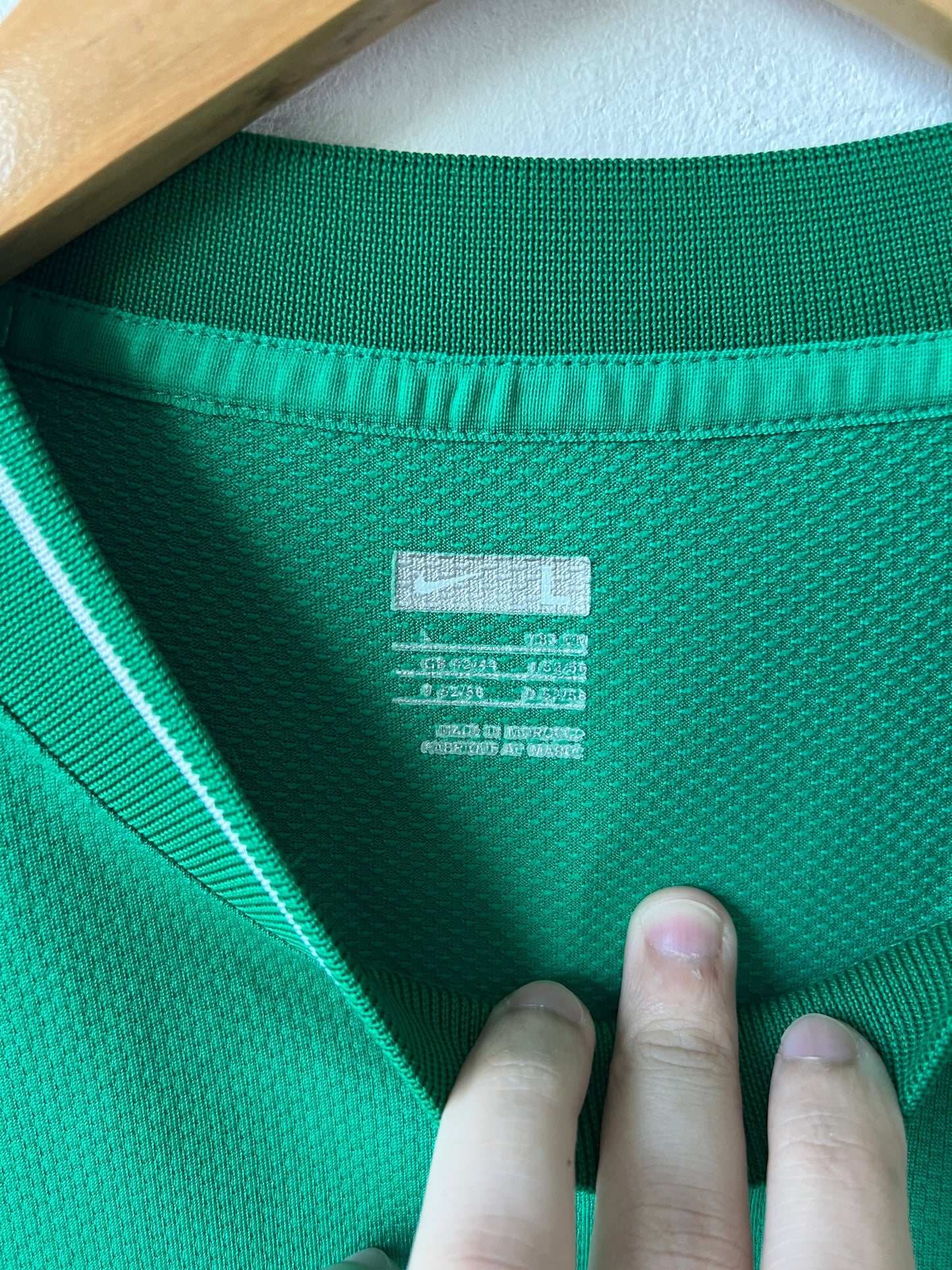 (L fits M) Juventus 2009-10 GK Player Version Shirt Buffon #1