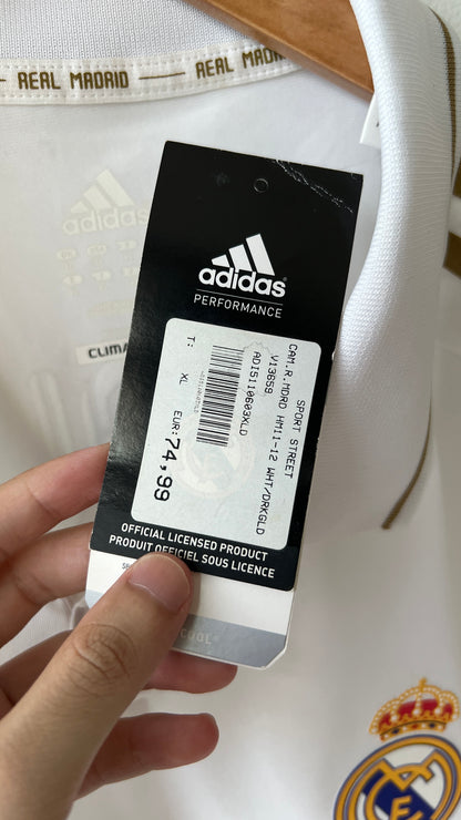 Real Madrid 2011-12 Home Shirt Ronaldo #7 (XL) (Brand New)