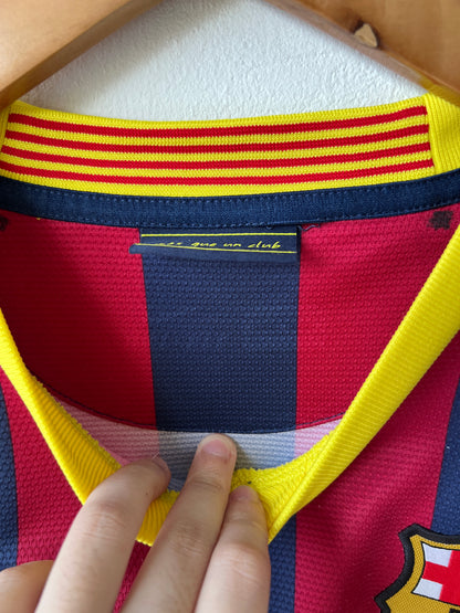(XL) Barcelona 2013-14 Home Shirt Neymar Jr. #11