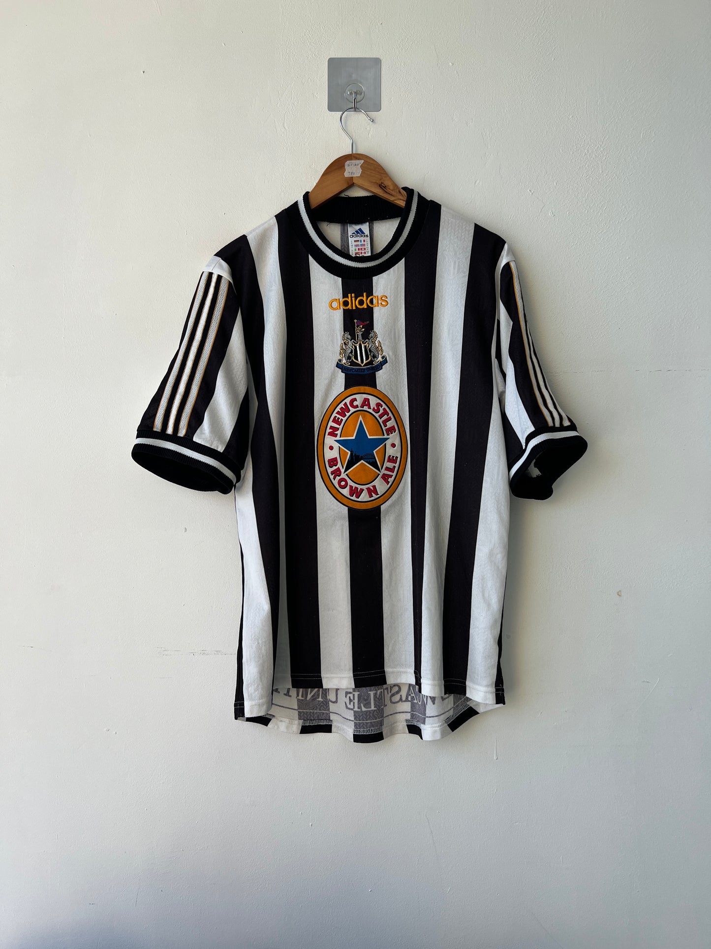 (M) Newcastle 1997-99 Home Shirt Shearer #9