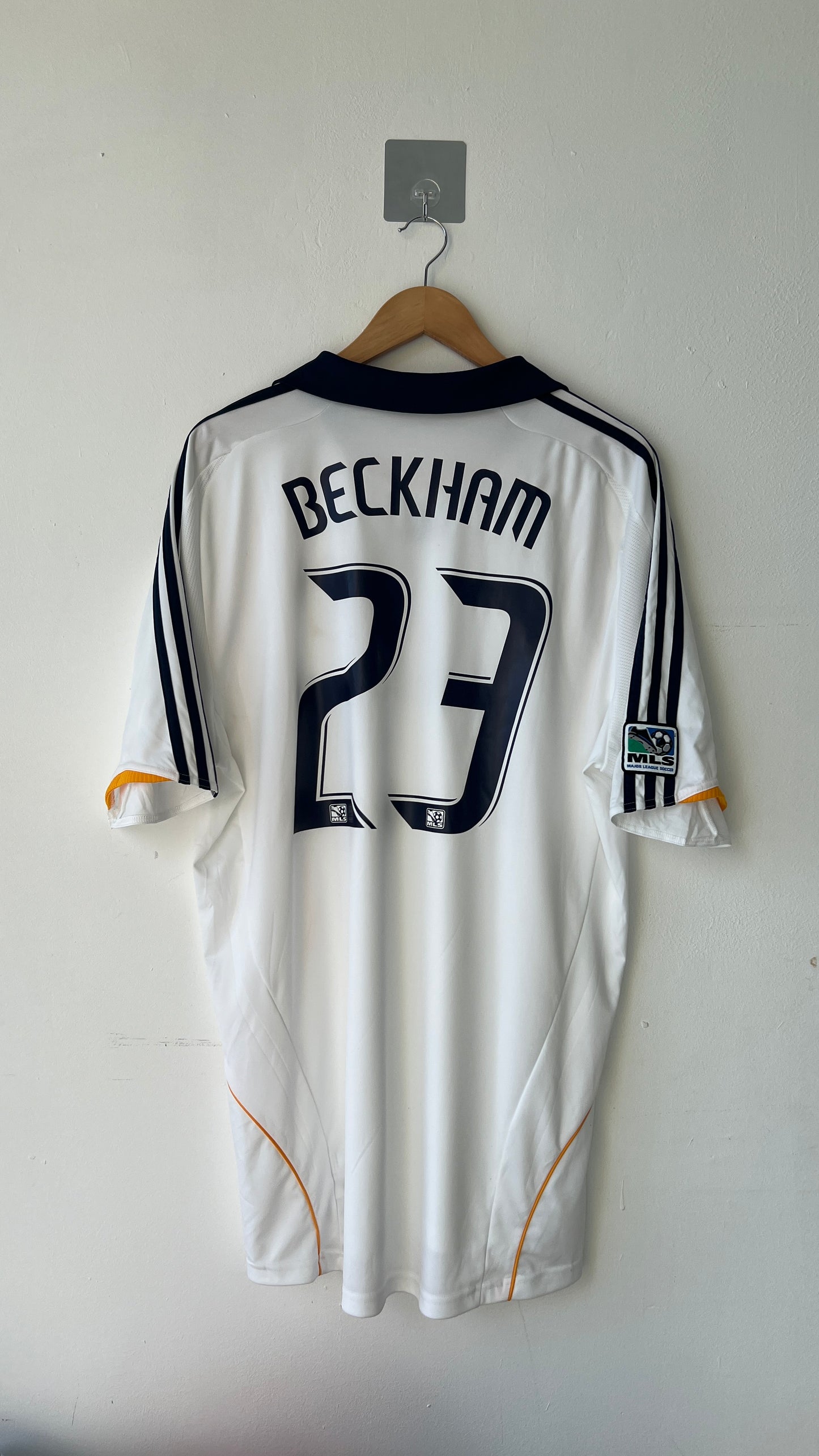 LA Galaxy 2008-09 Home Shirt Beckham #23 (XL)