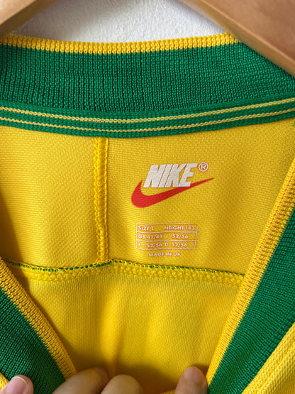 (L) Brazil 1998-00 Home Shirt Ronaldo #9
