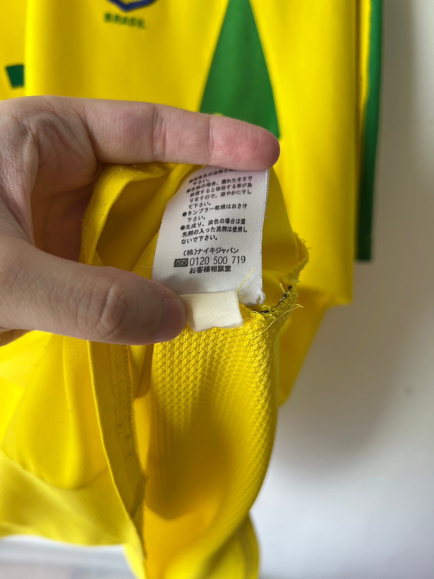 (L) Brazil 2002-04 Home Shirt Ronaldinho #11