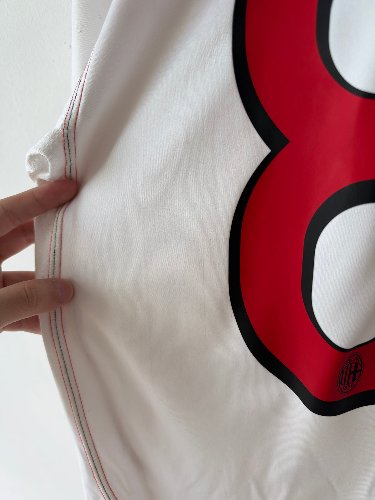 (M) AC Milan 2010-11 Away Shirt Ronaldinho #80
