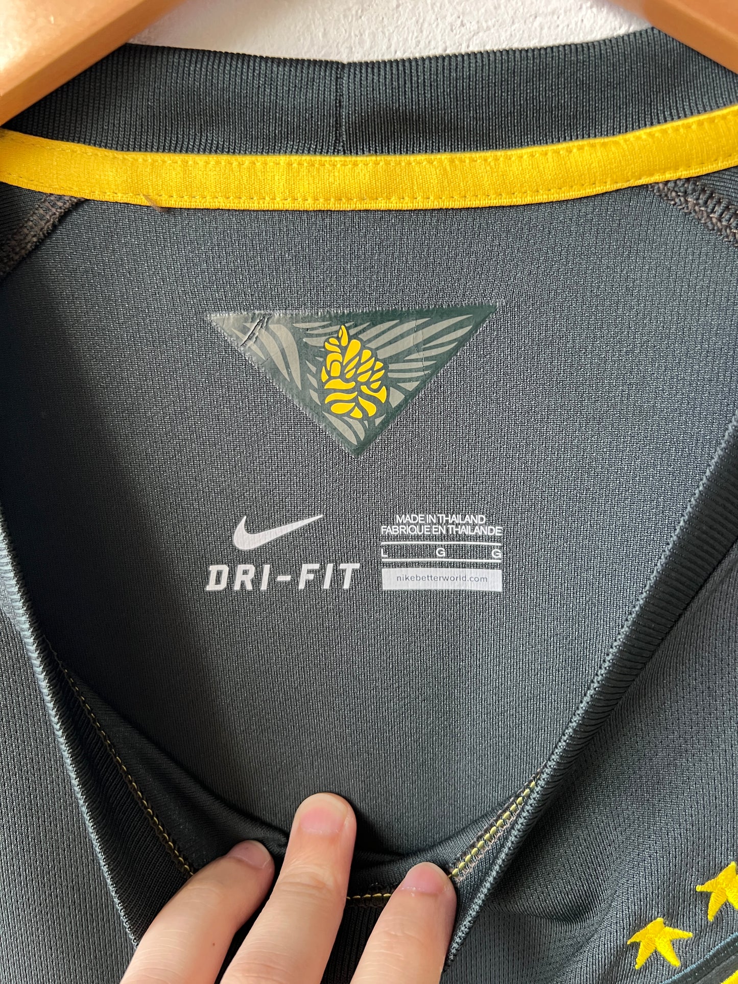 (L) Brazil 2014-15 Third Shirt Neymar Jr. #10