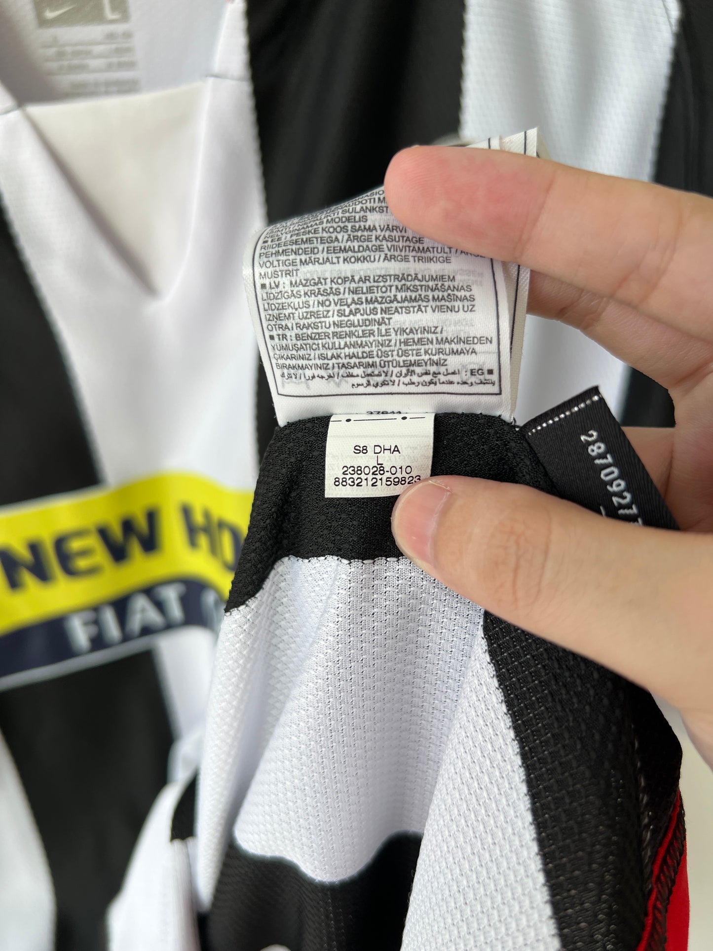 (L) Juventus 2007-08 Home Shirt Del Piero #10