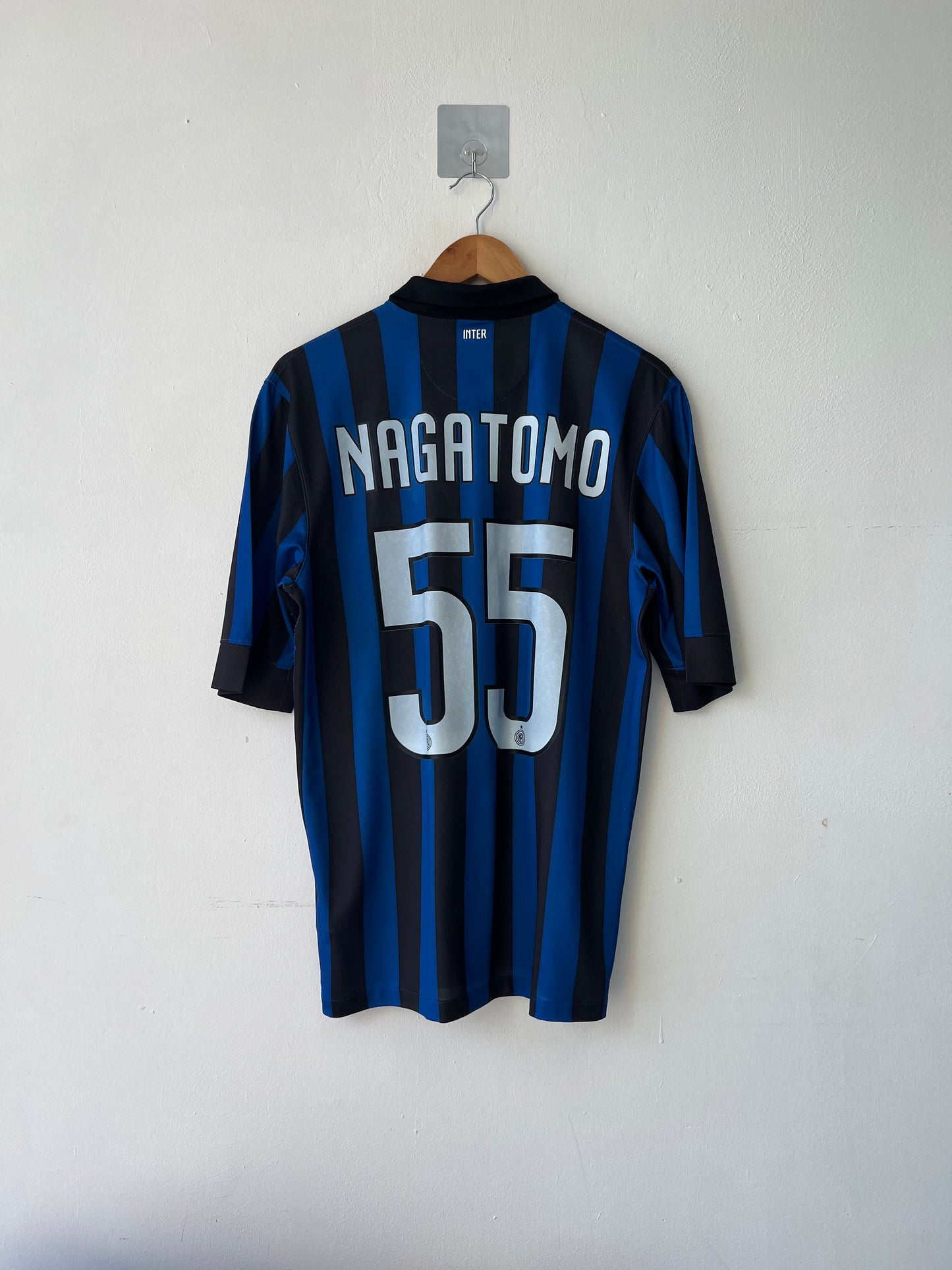 (M) Inter Milan 2011-12 Home Shirt Nagatomo #55