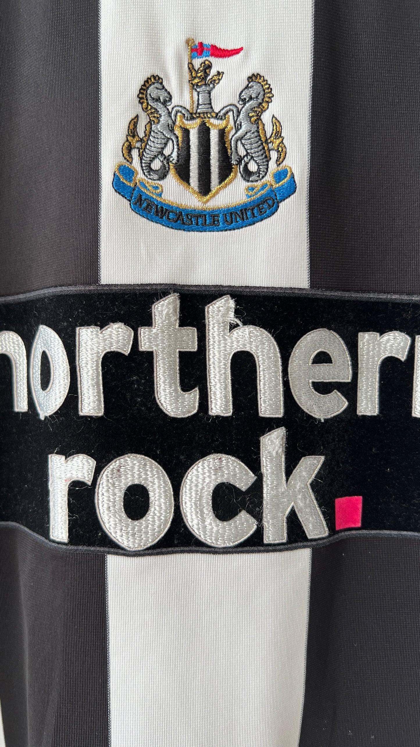 Newcastle 2007-09 Home Shirt Smith #17 (L)